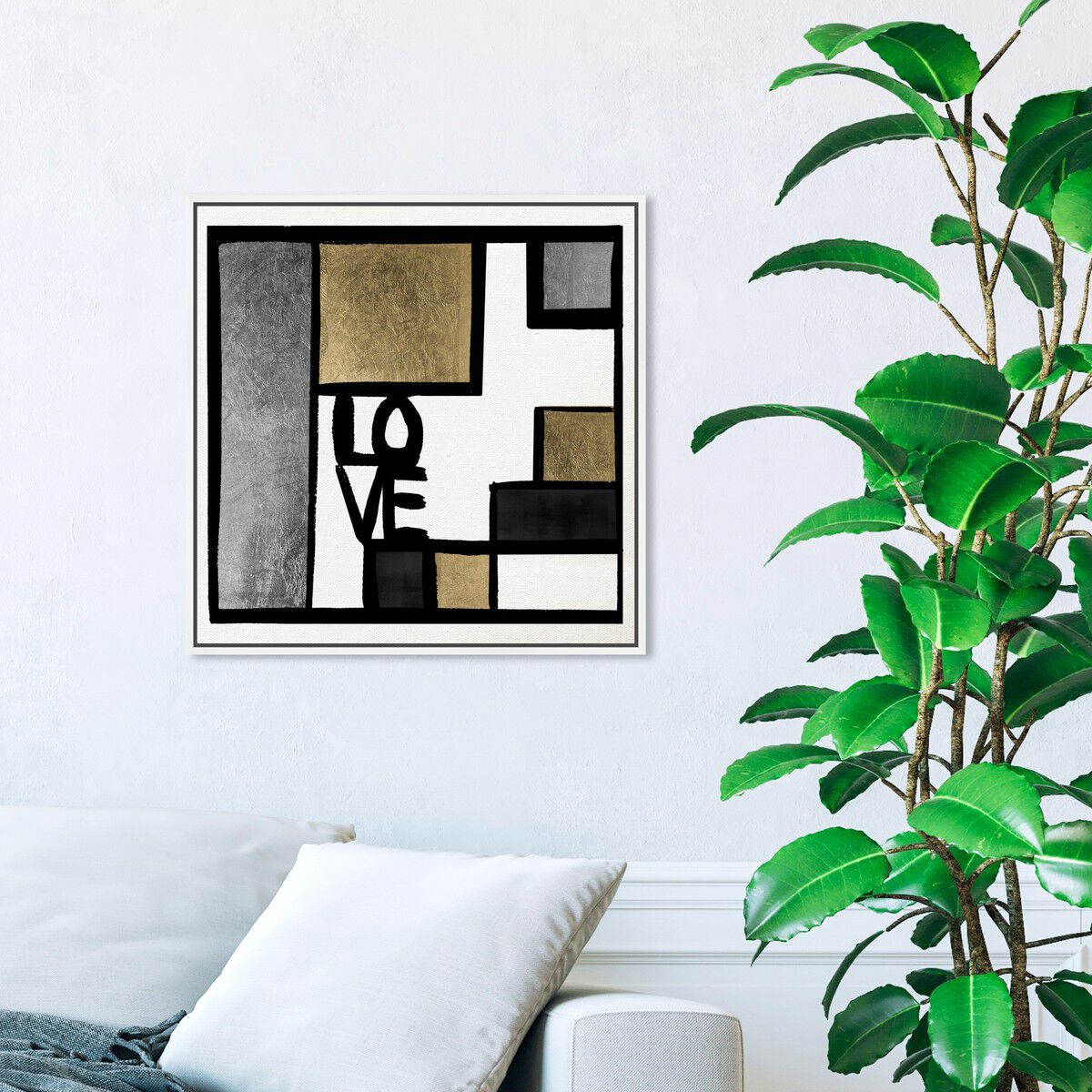 40x40/Framed Canvas/WFL