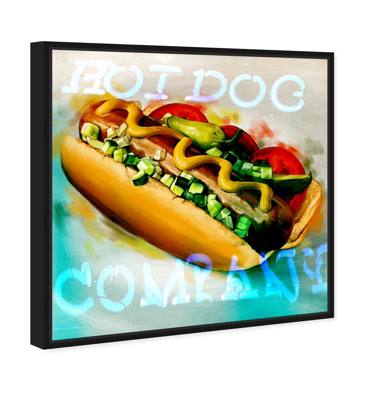 40x40/Framed Canvas/BFL