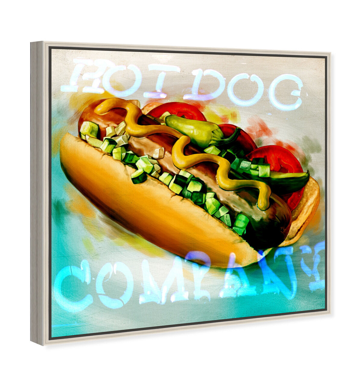 40x40/Framed Canvas/CFL