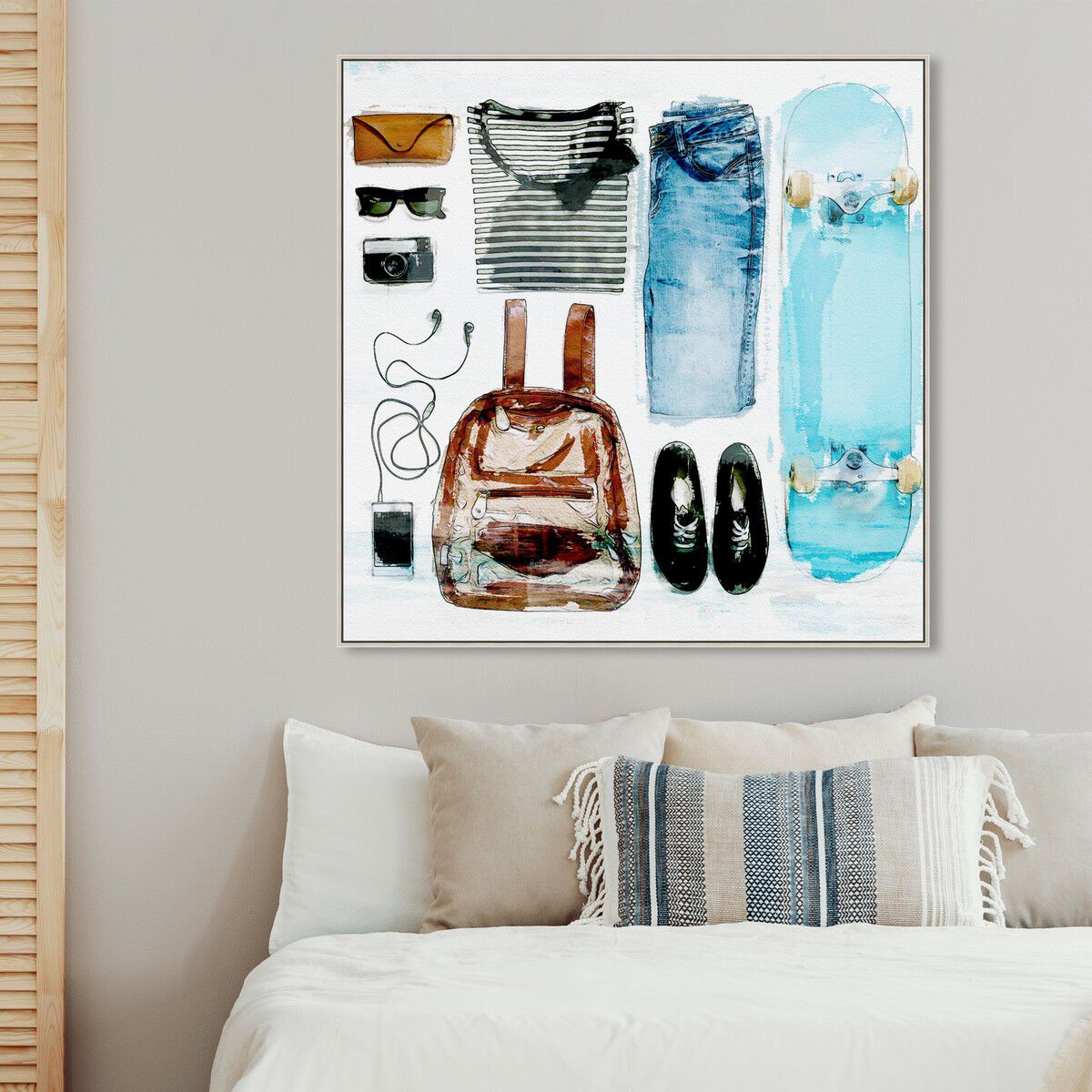 40x40/Framed Canvas/CFL