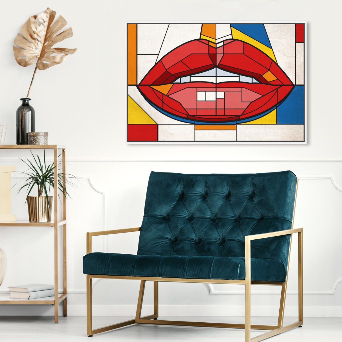 54x36/Framed Canvas/WFL