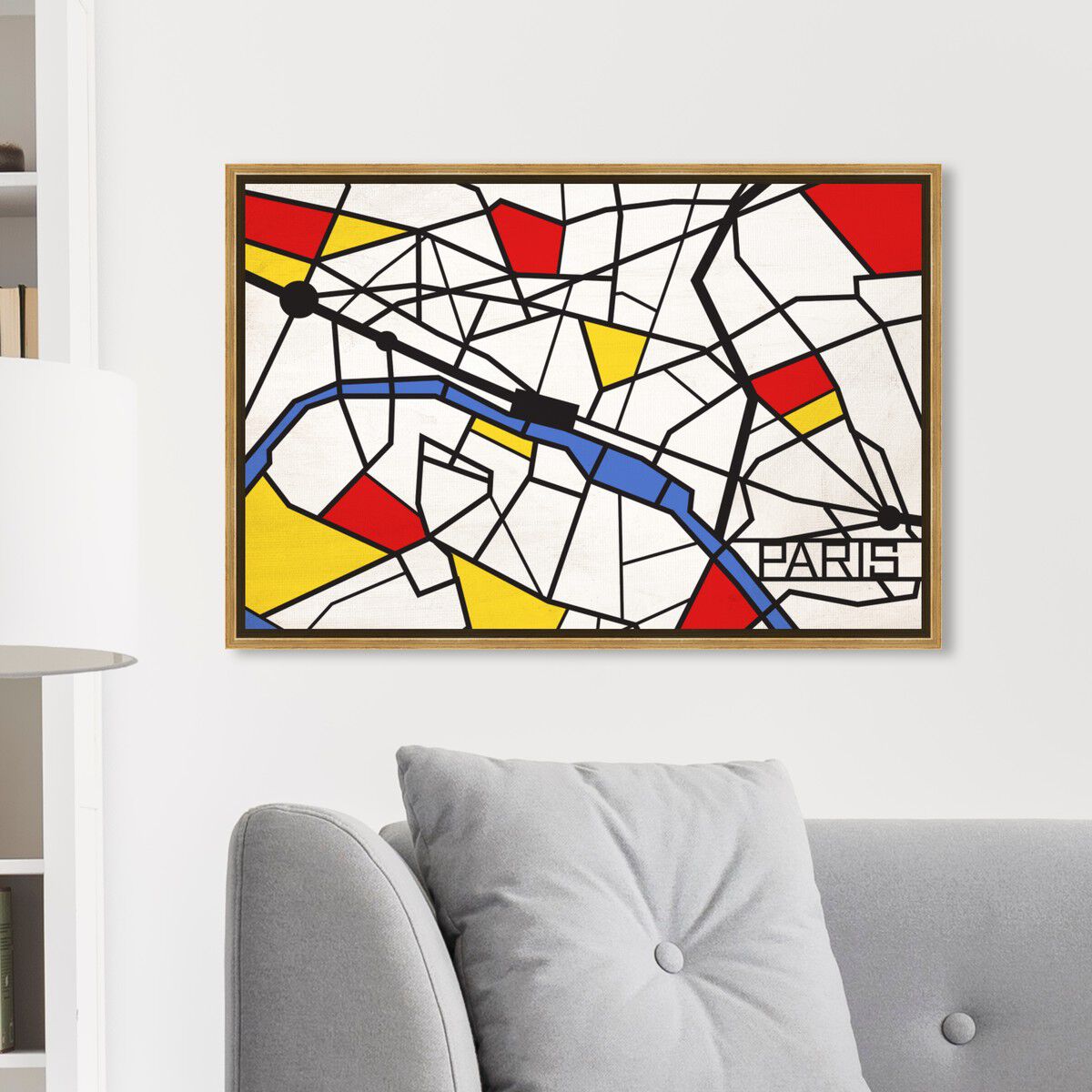 54x36/Framed Canvas/PSGLD