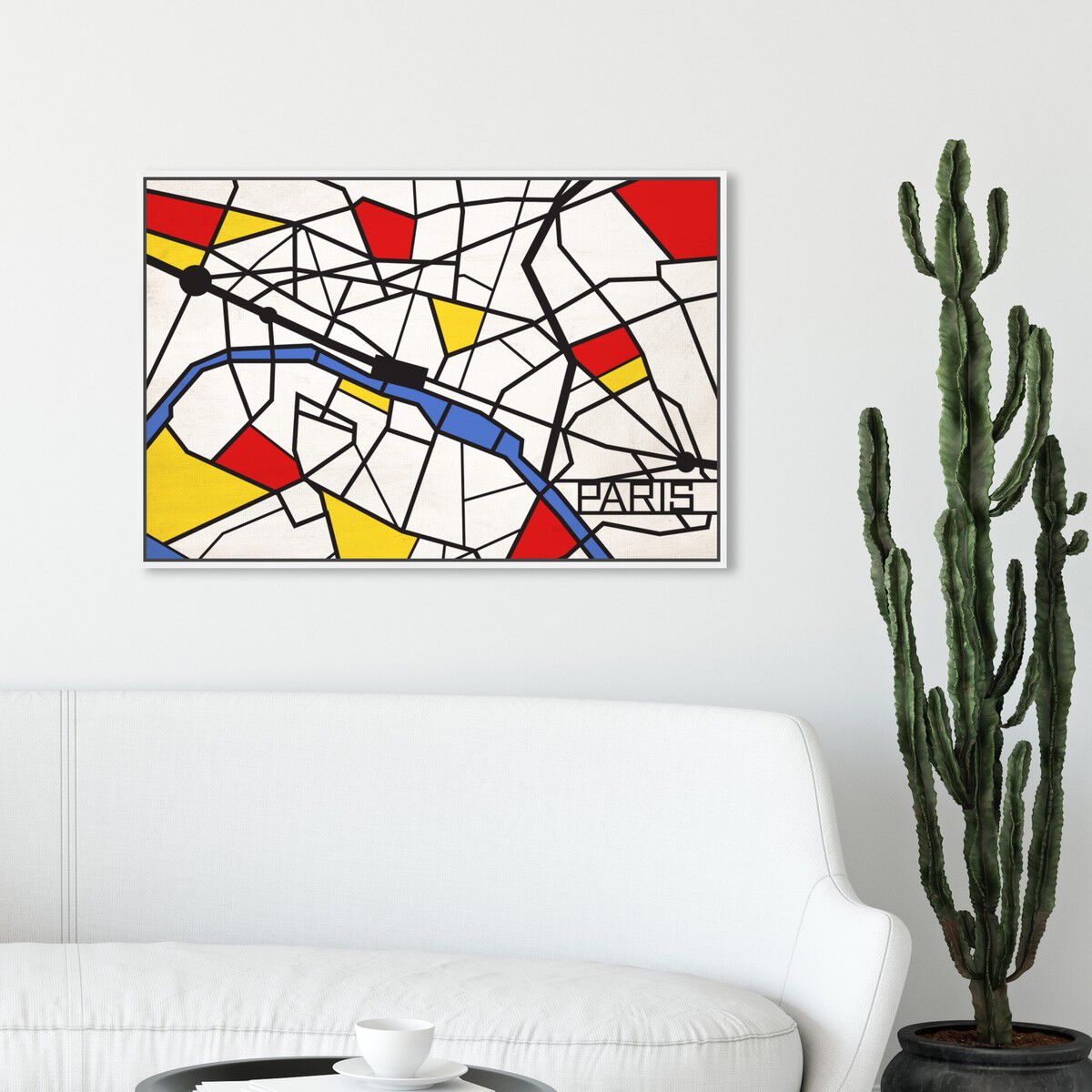 54x36/Framed Canvas/WFL