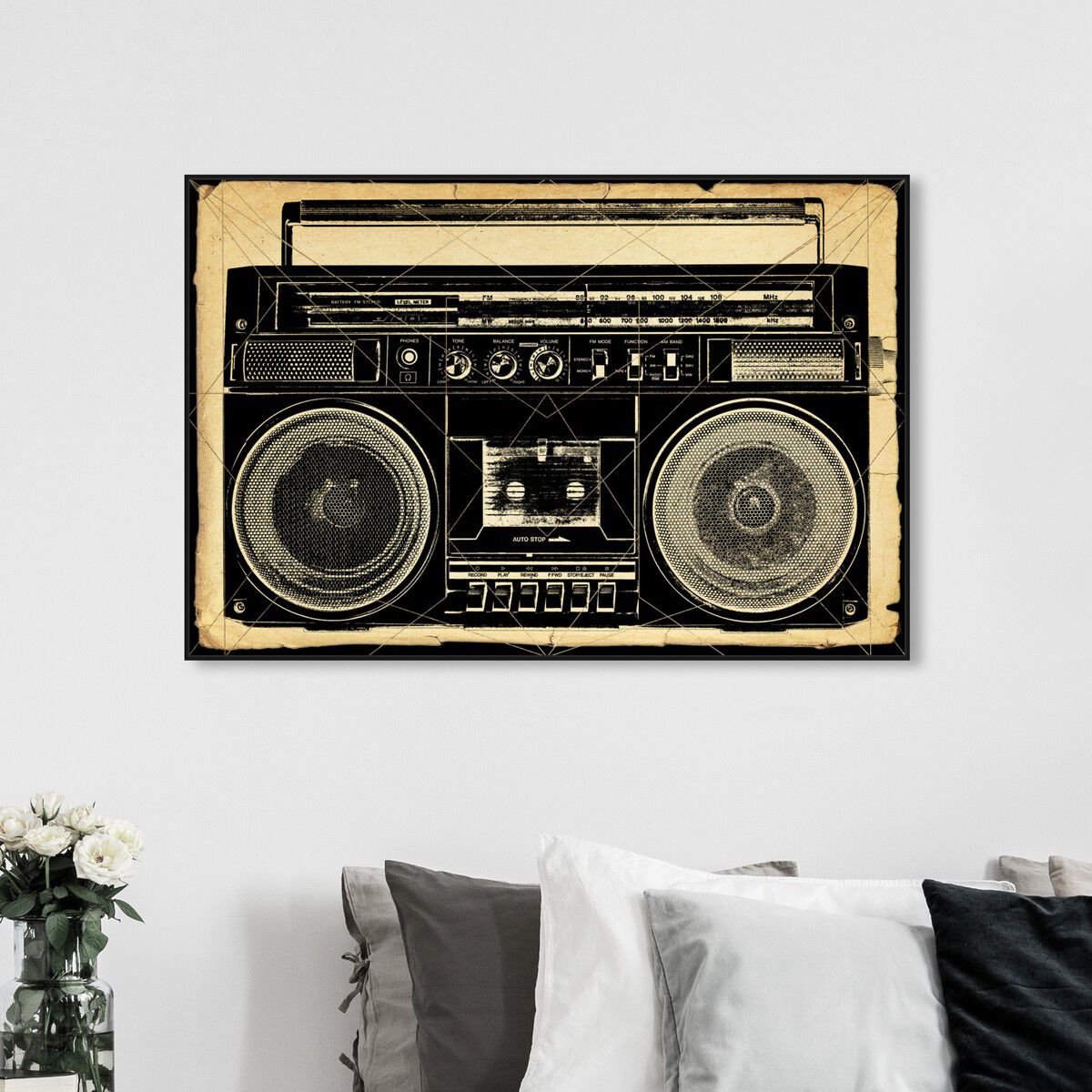 54x36/Framed Canvas/BFL