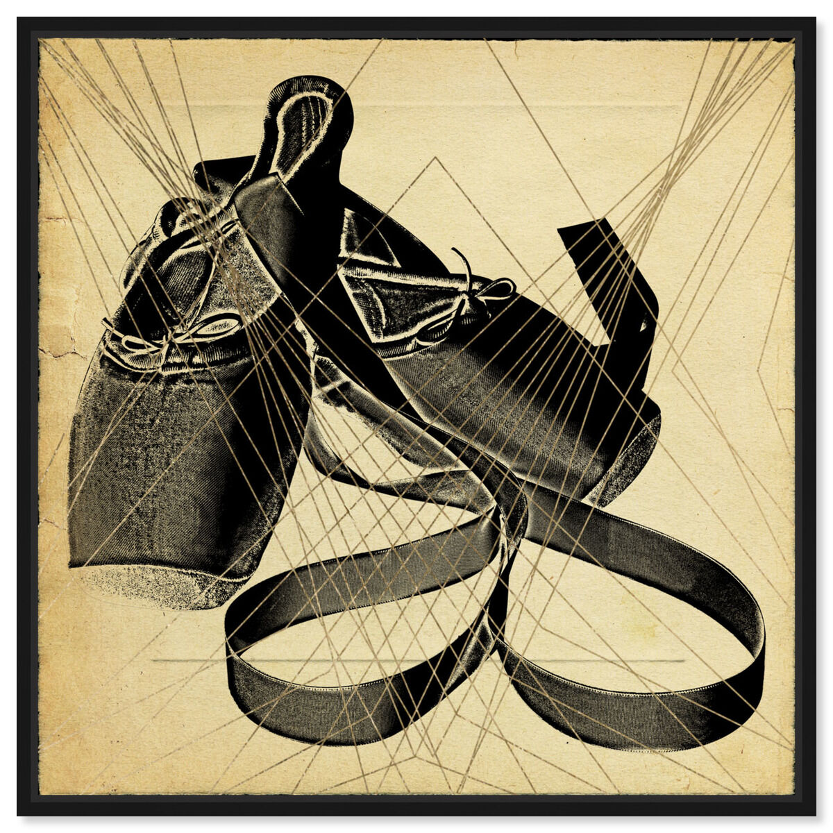Ballet Shoes Print
