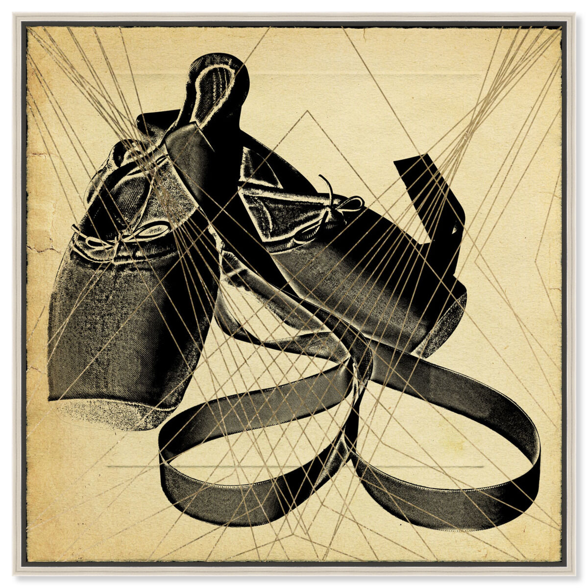 Ballet Shoes Print