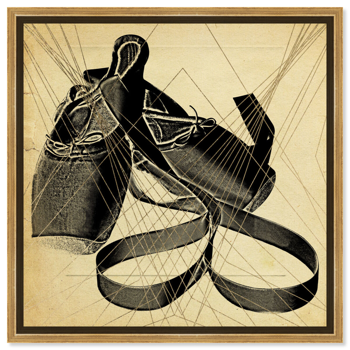 Ballet Shoes Print