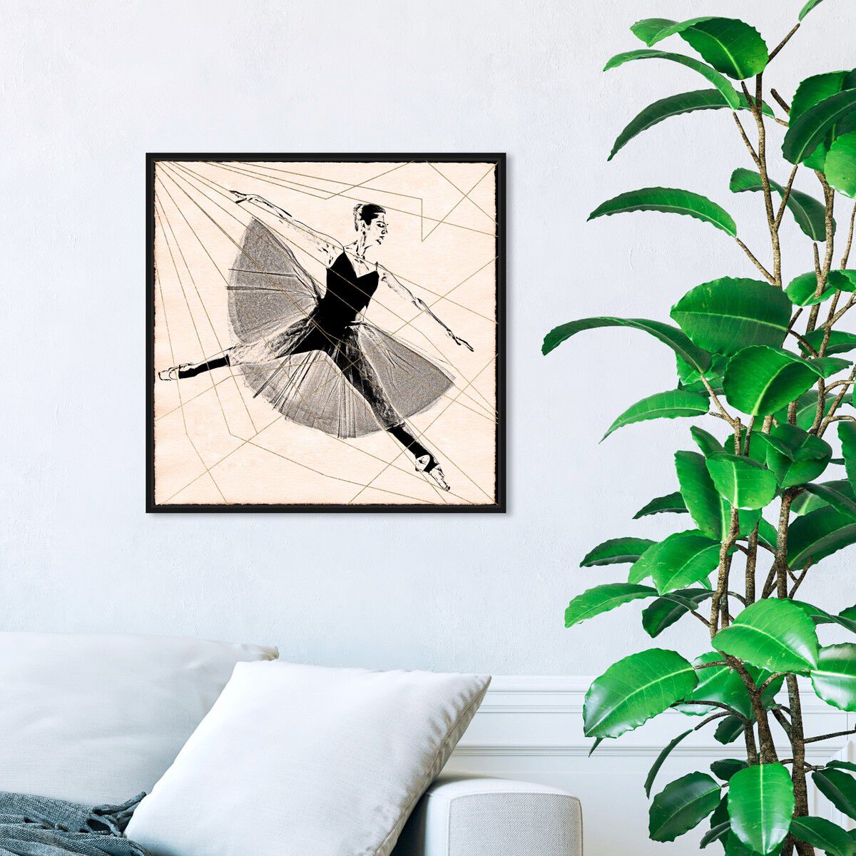 40x40/Framed Canvas/BFL