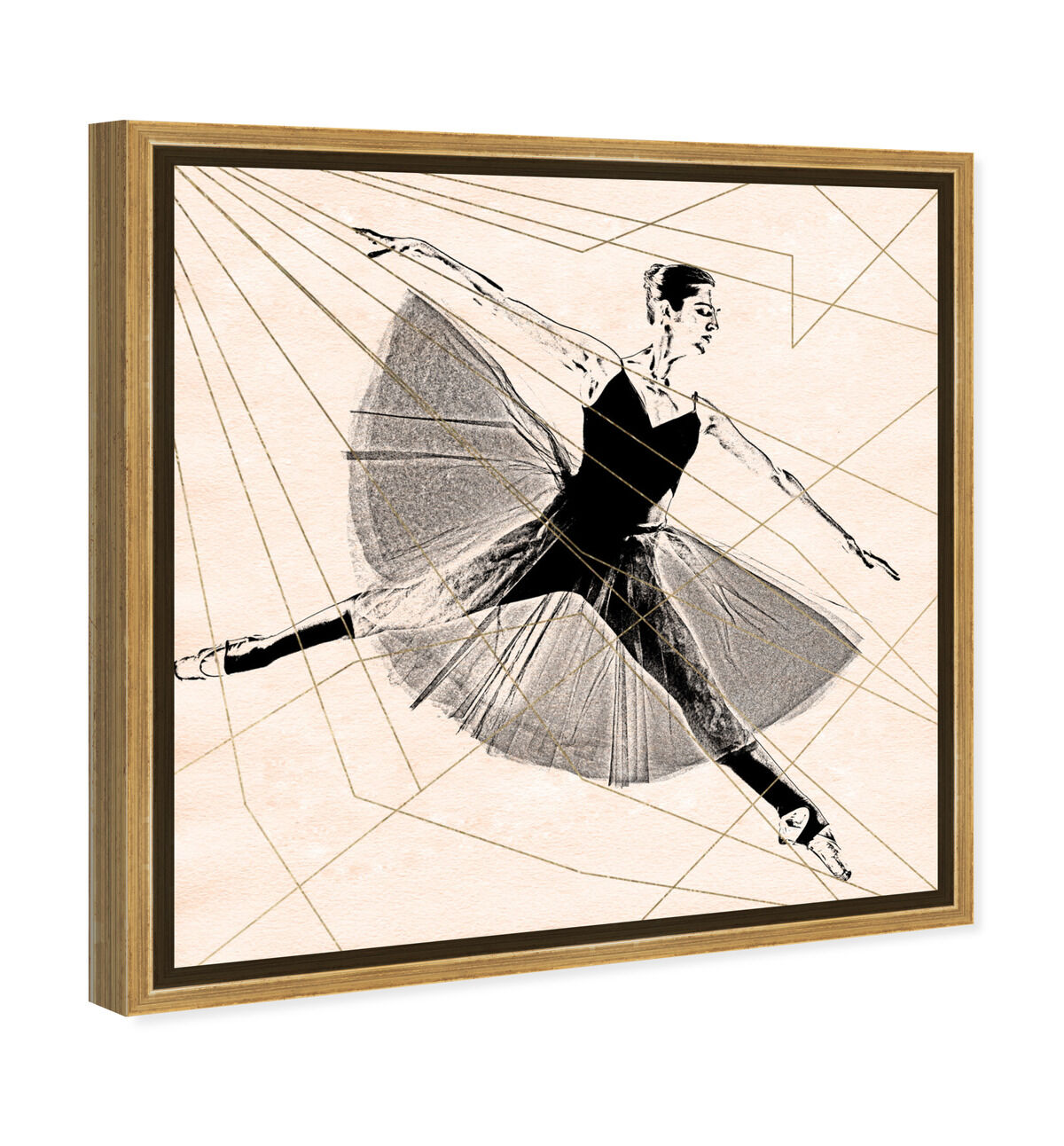 40x40/Framed Canvas/PSGLD