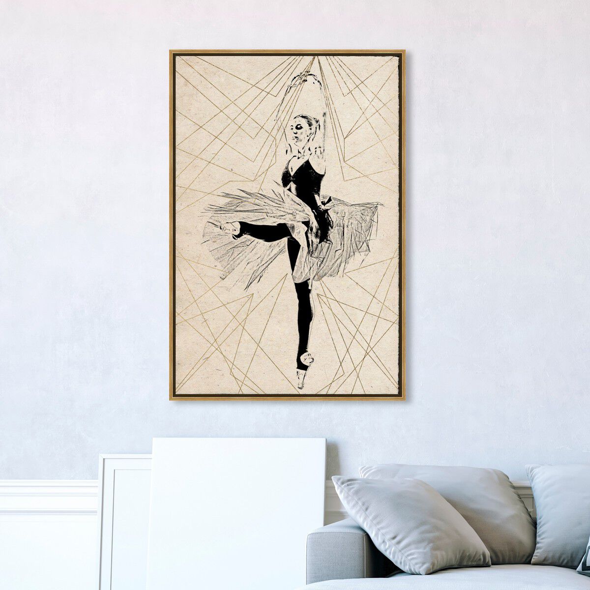 36x54/Framed Canvas/PSGLD