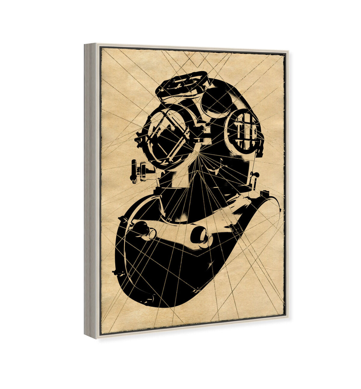 36x54/Framed Canvas/CFL