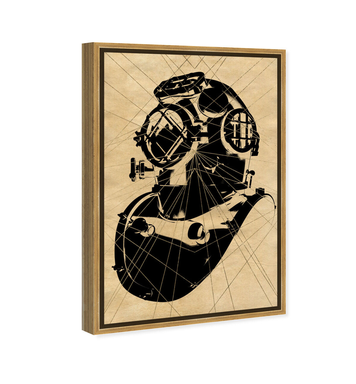 36x54/Framed Canvas/PSGLD