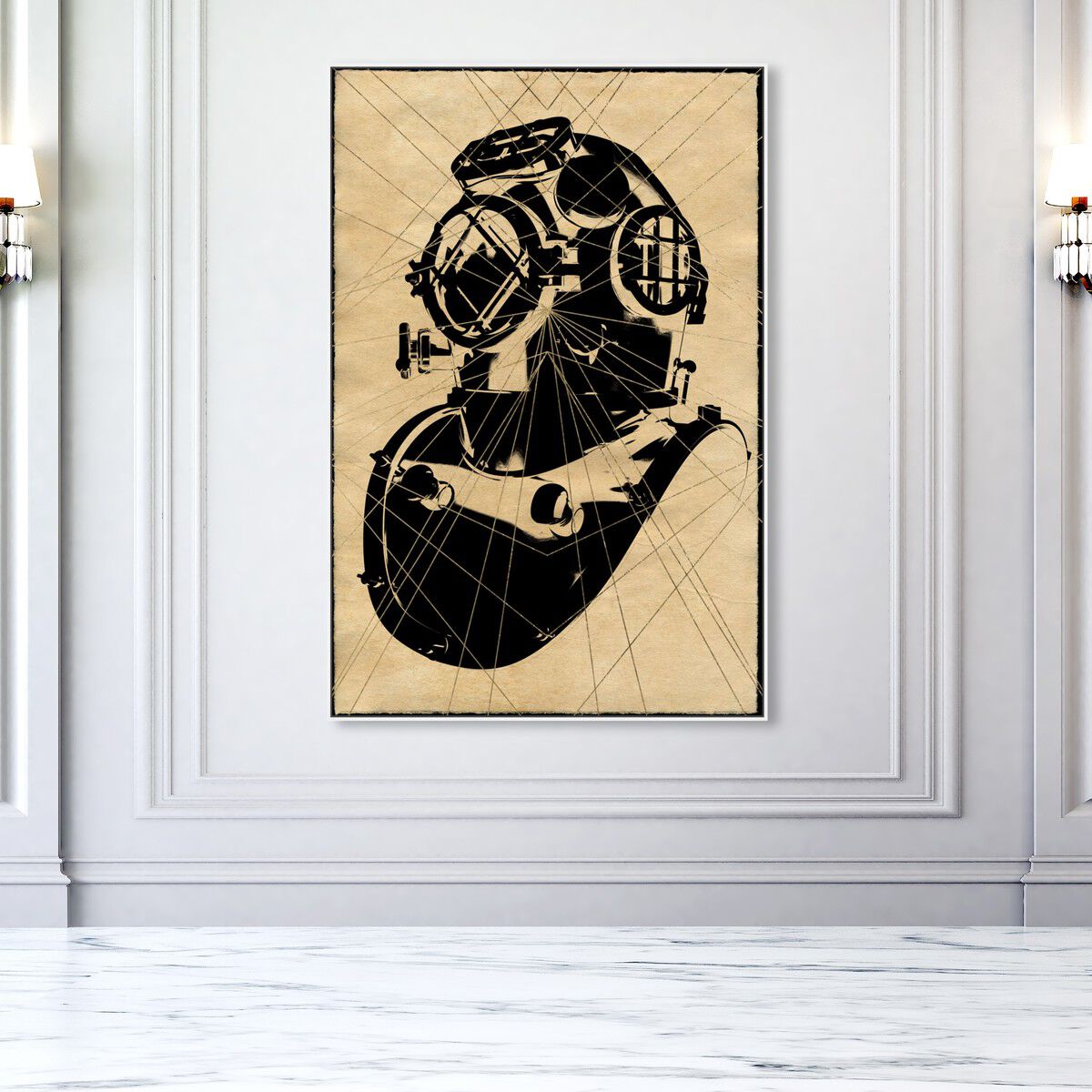 36x54/Framed Canvas/WFL