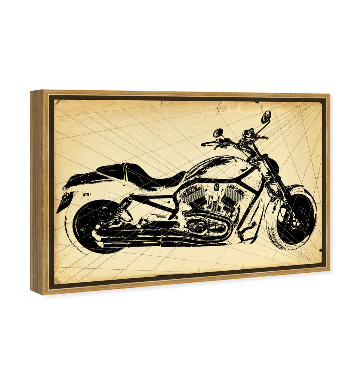 54x36/Framed Canvas/PSGLD