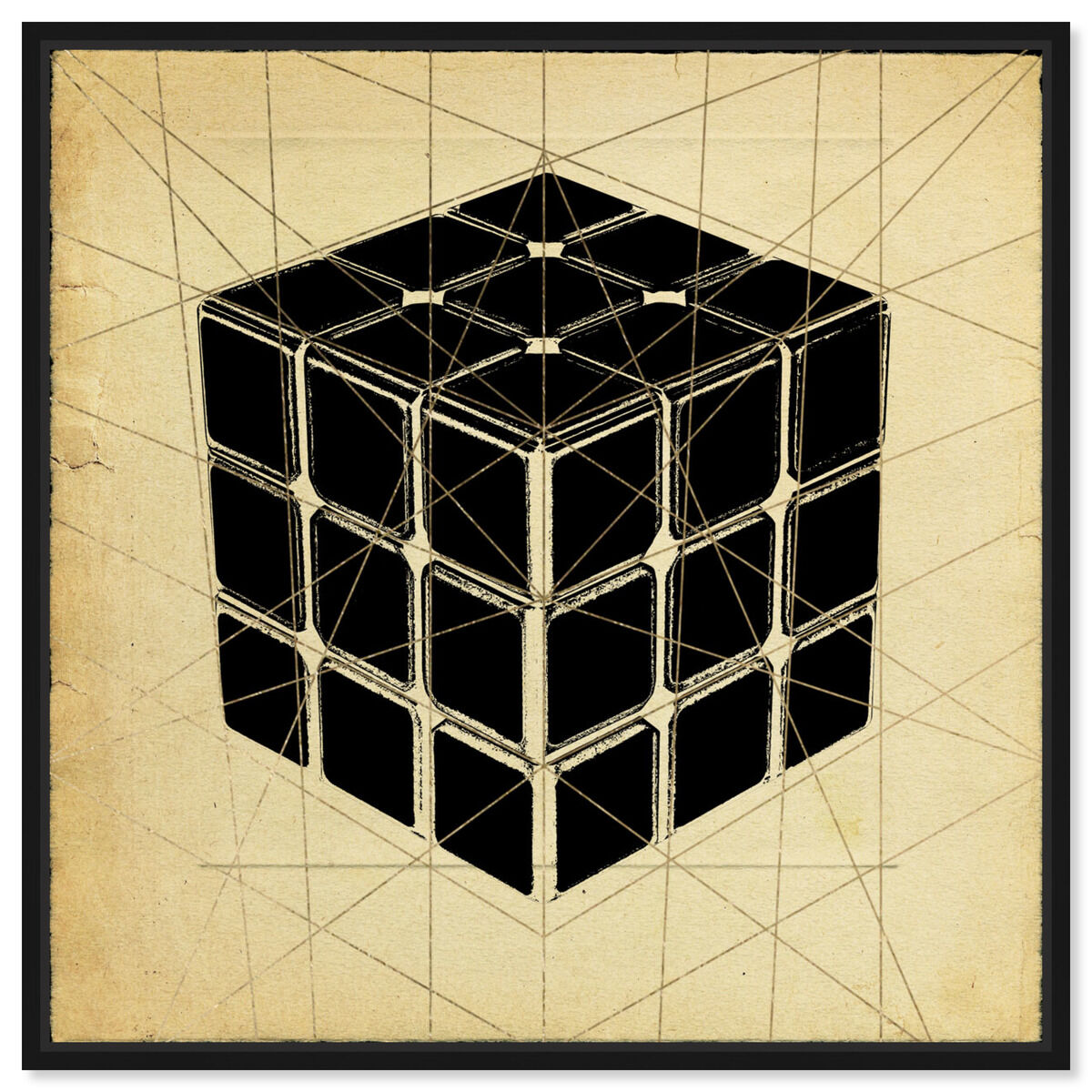 Rubik's Cube Print