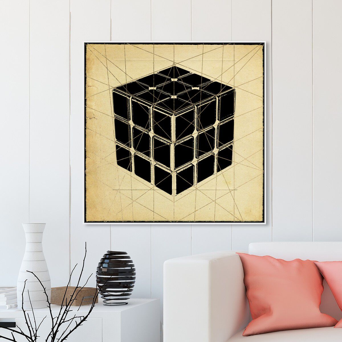 40x40/Framed Canvas/WFL