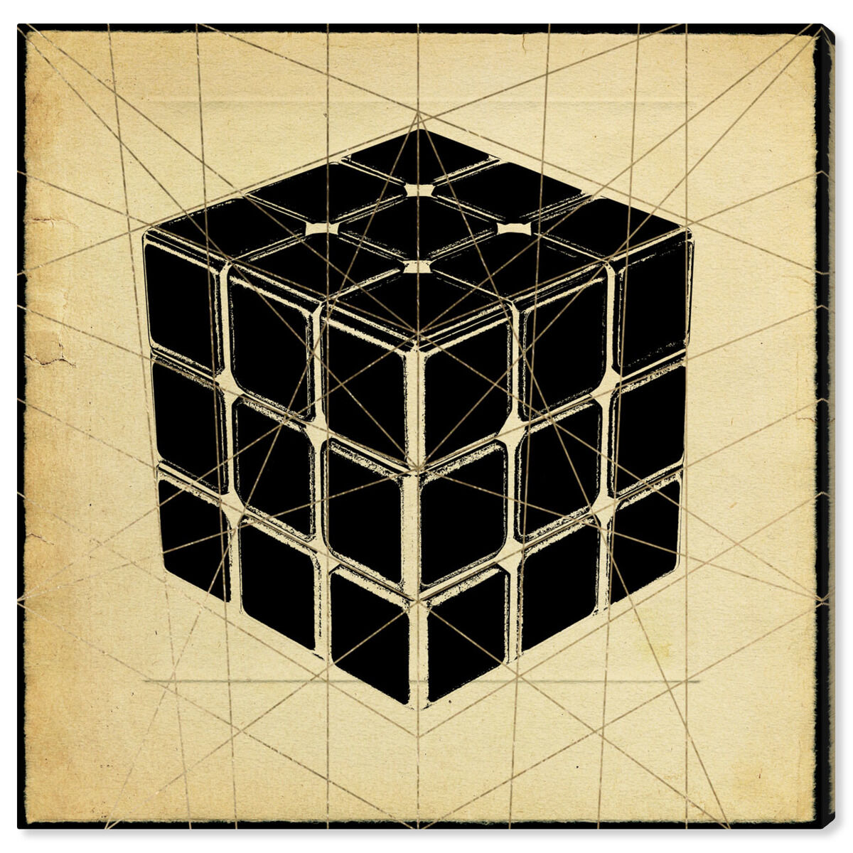 Rubik's Cube Print