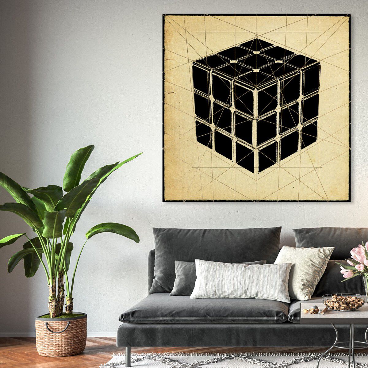 Rubik's Cube Print