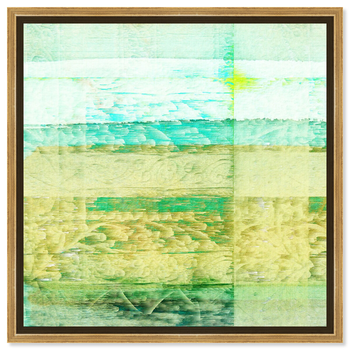 40x40/Framed Canvas/PSGLD