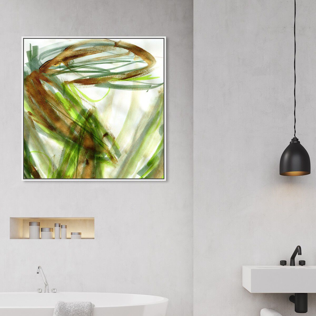 40x40/Framed Canvas/WFL