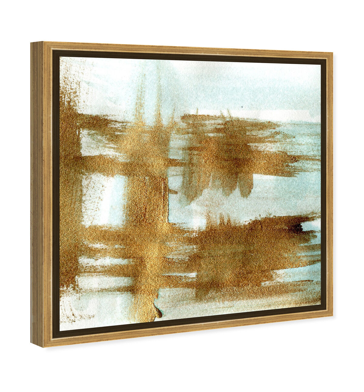 40x40/Framed Canvas/PSGLD