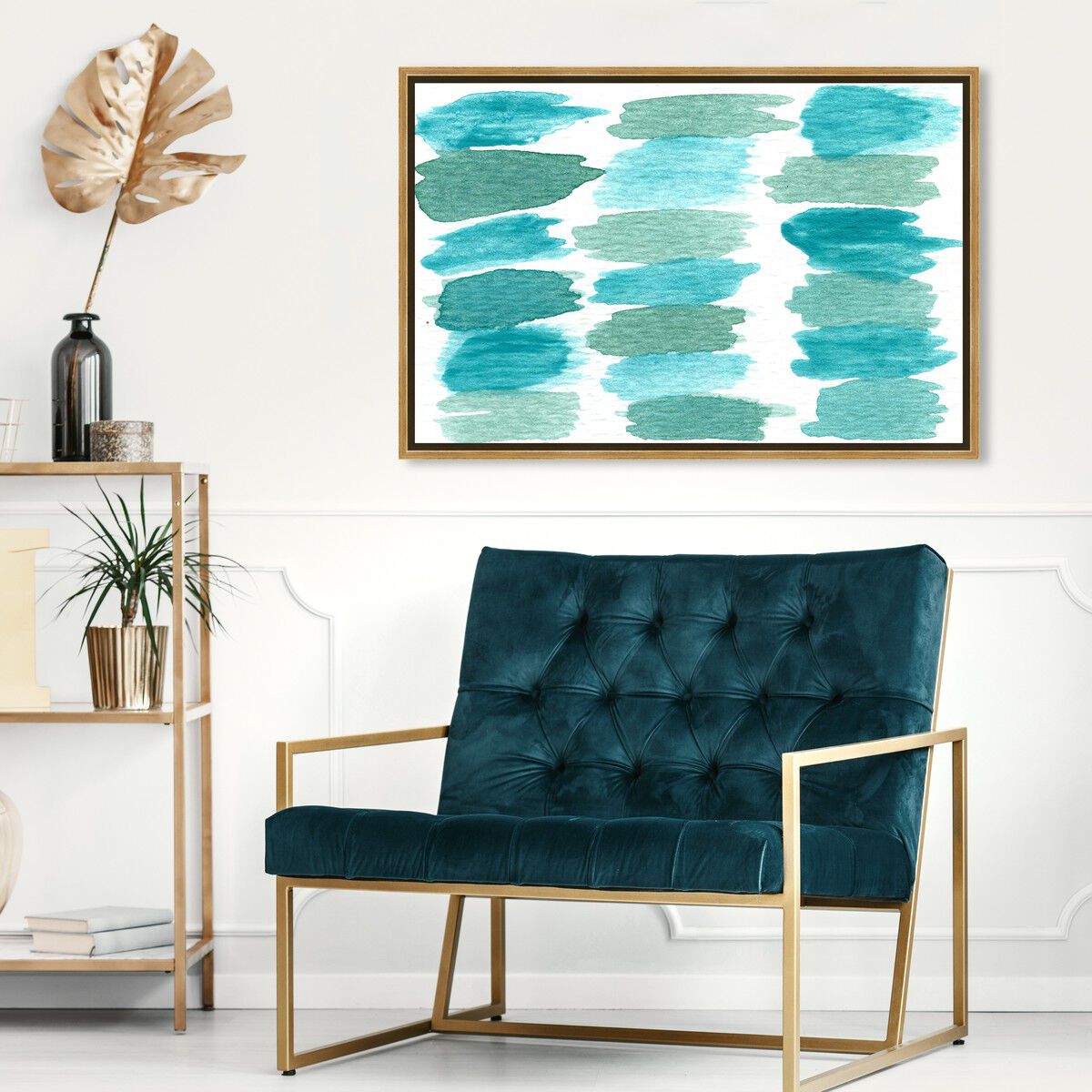 54x36/Framed Canvas/PSGLD