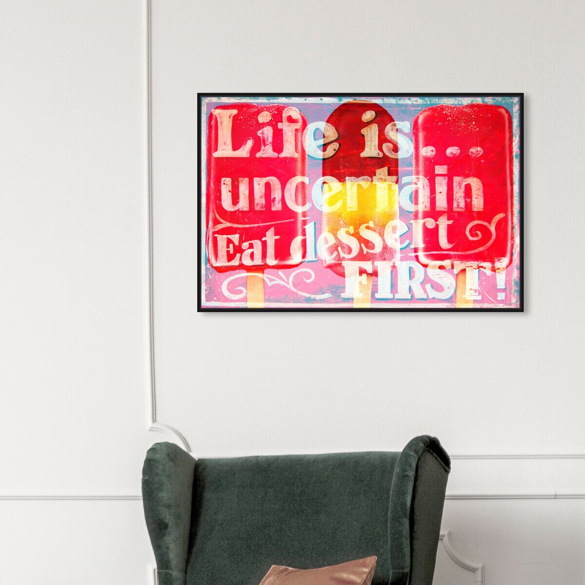 54x36/Framed Canvas/BFL