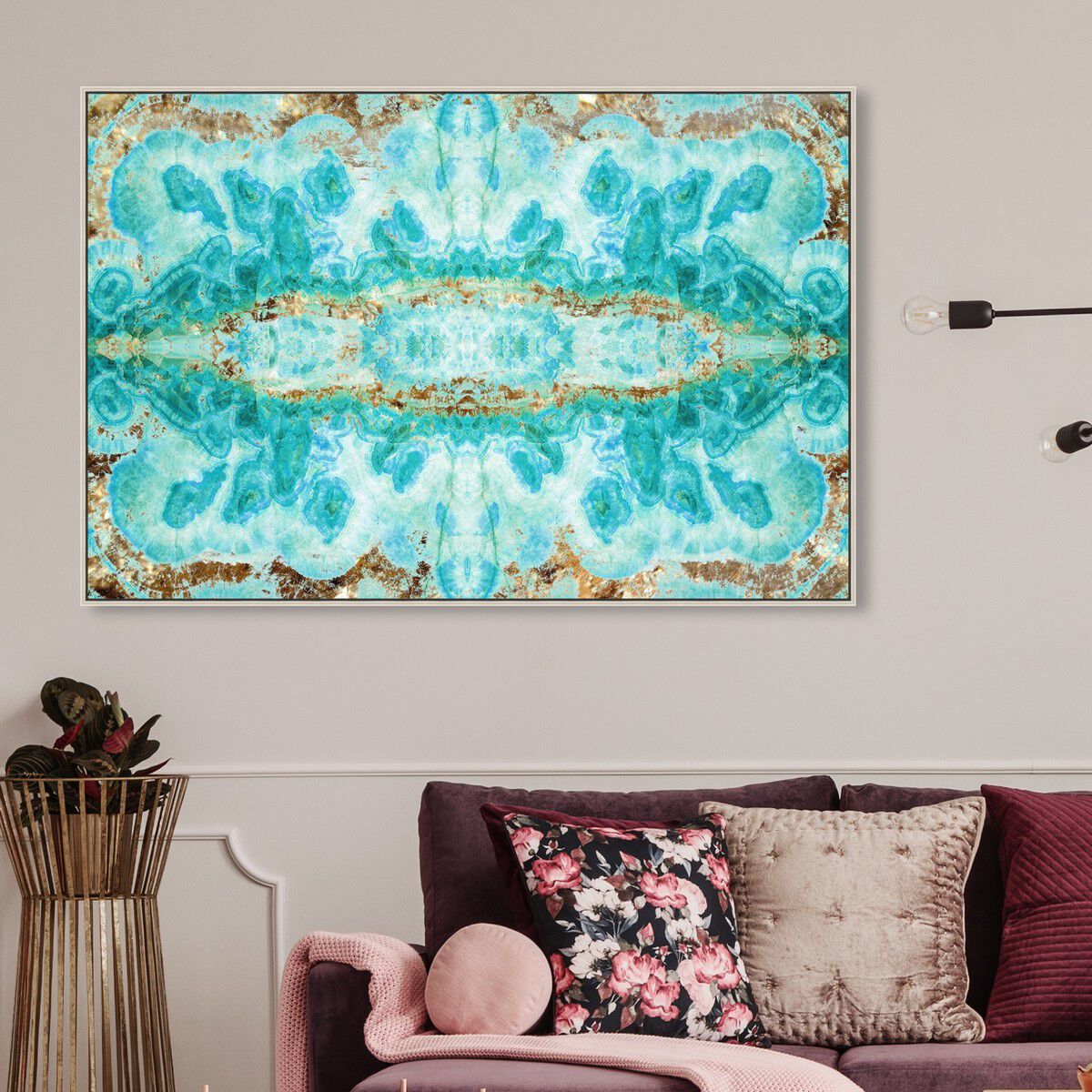 54x36/Framed Canvas/CFL