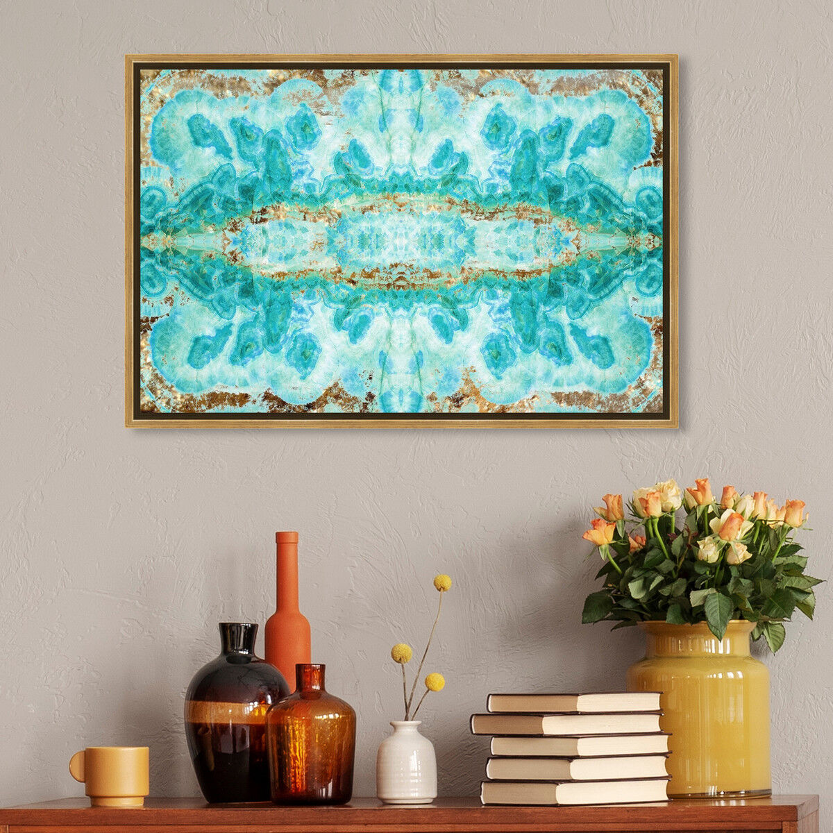 54x36/Framed Canvas/PSGLD