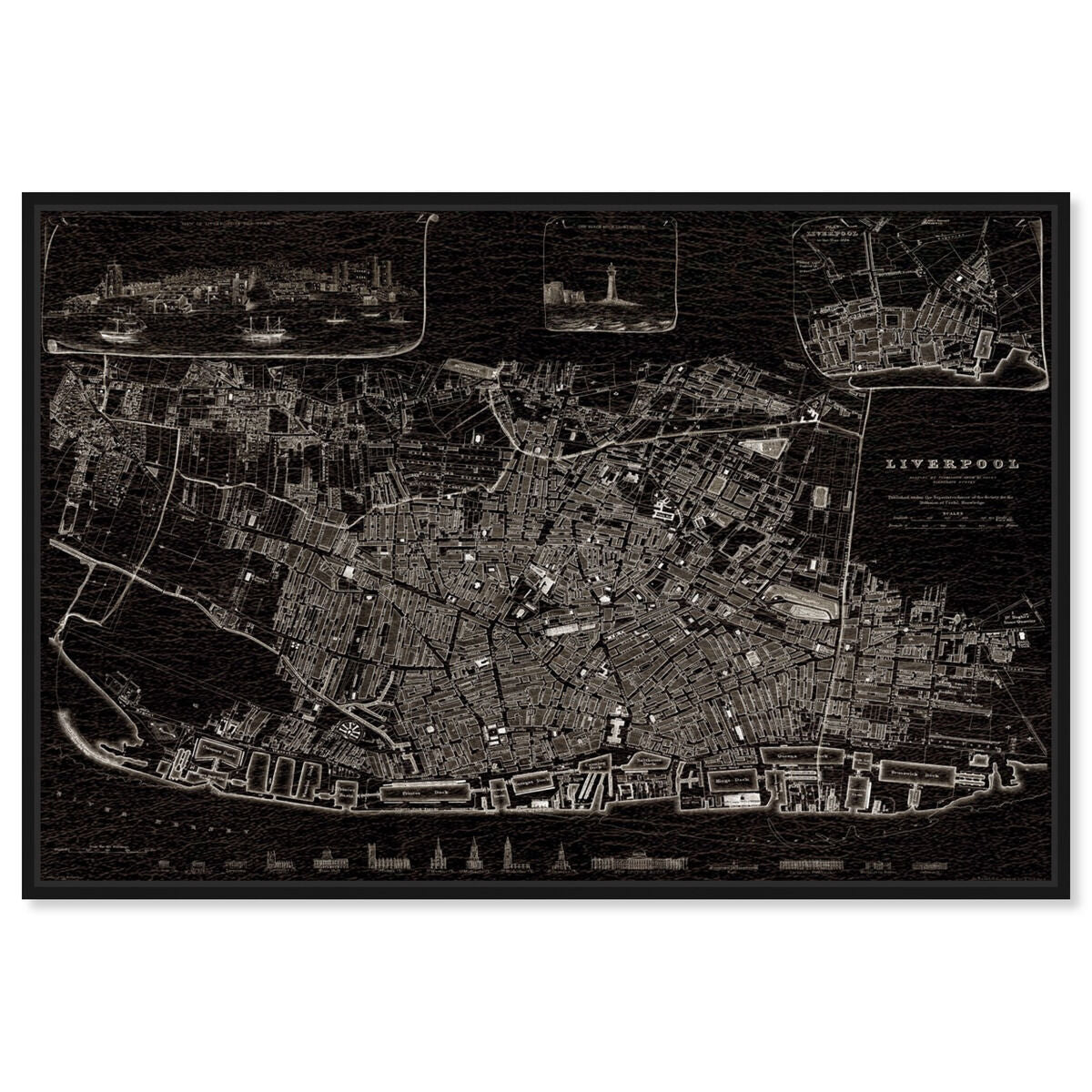 Liverpool 1836 Map