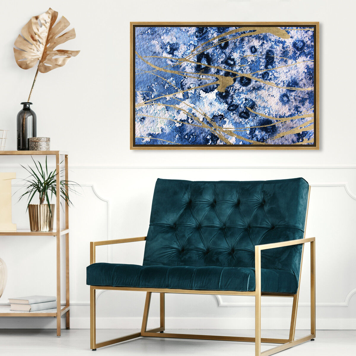 54x36/Framed Canvas/PSGLD