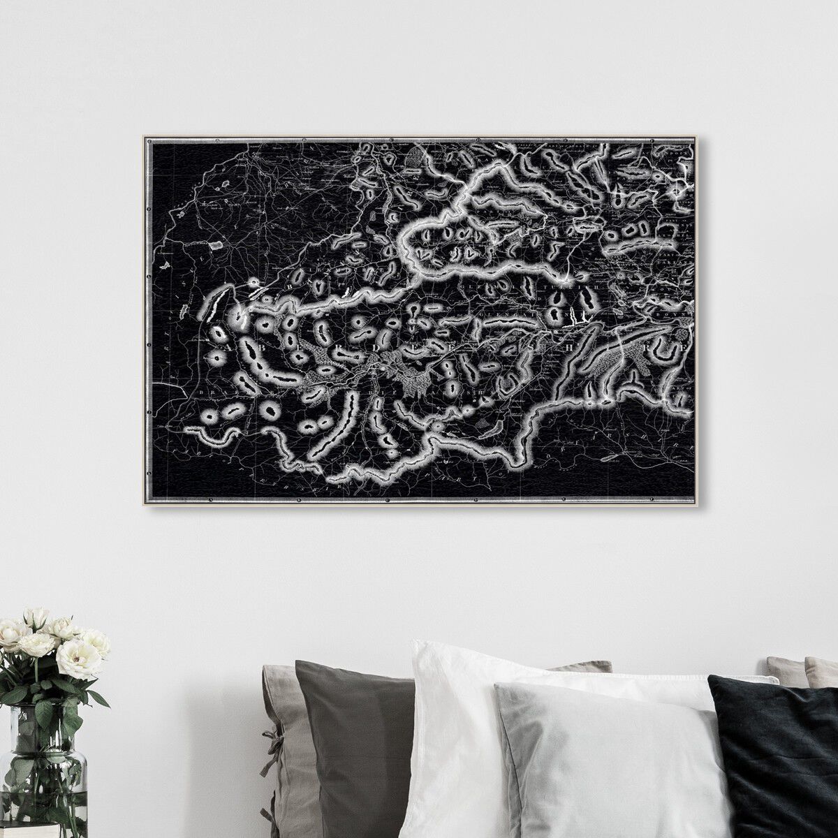 54x36/Framed Canvas/CFL