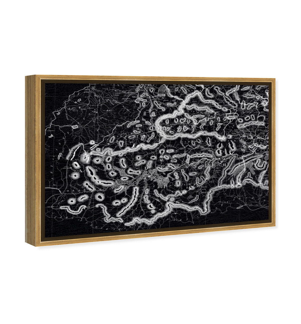 54x36/Framed Canvas/PSGLD