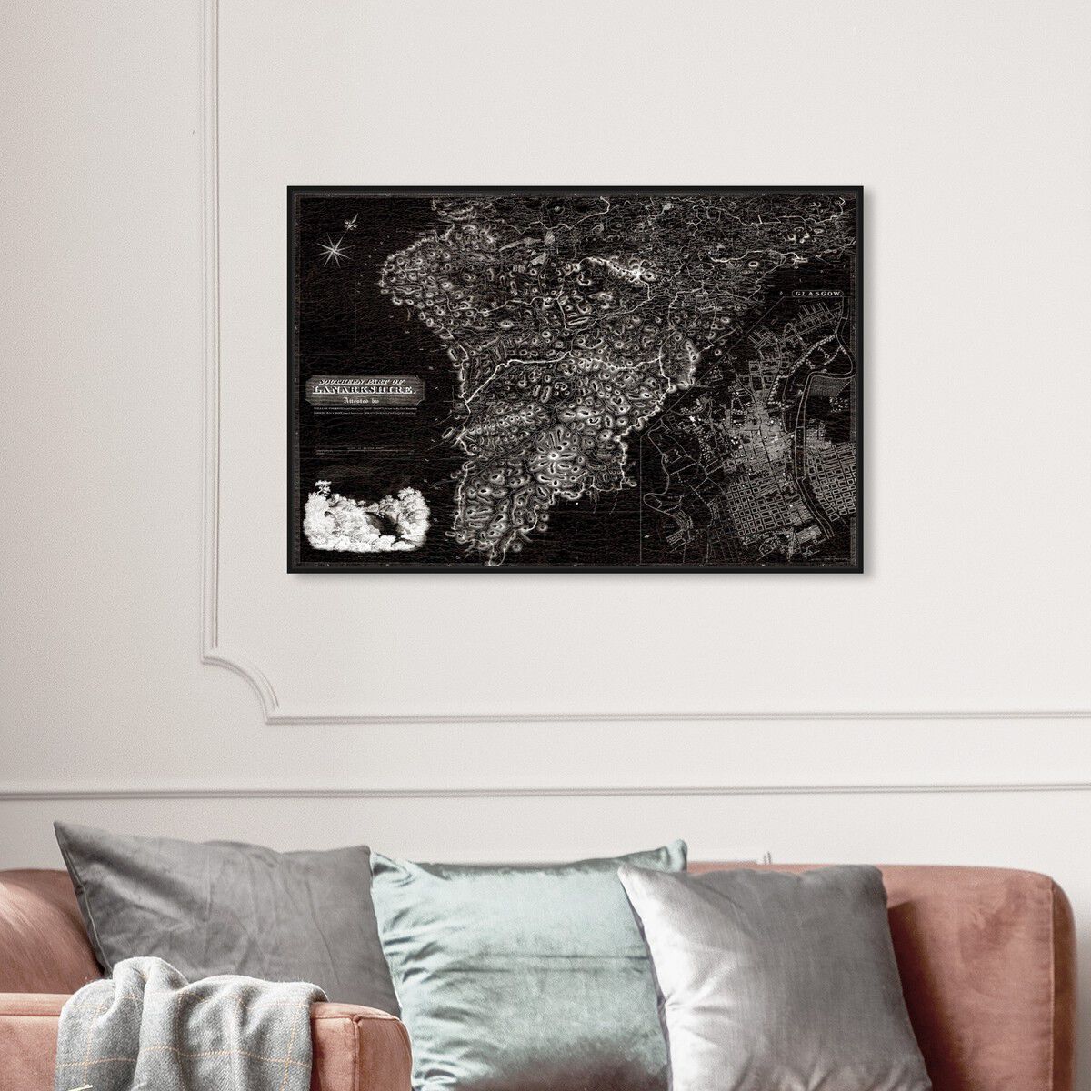 54x36/Framed Canvas/BFL