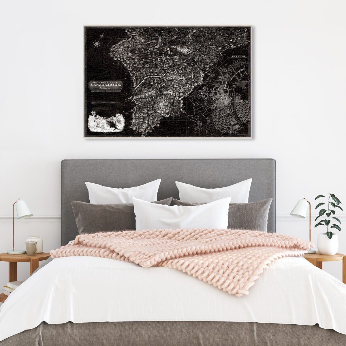 54x36/Framed Canvas/CFL