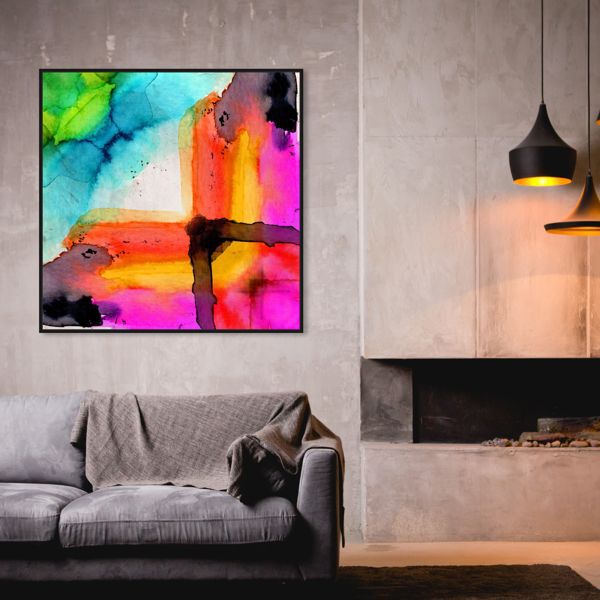 40x40/Framed Canvas/BFL