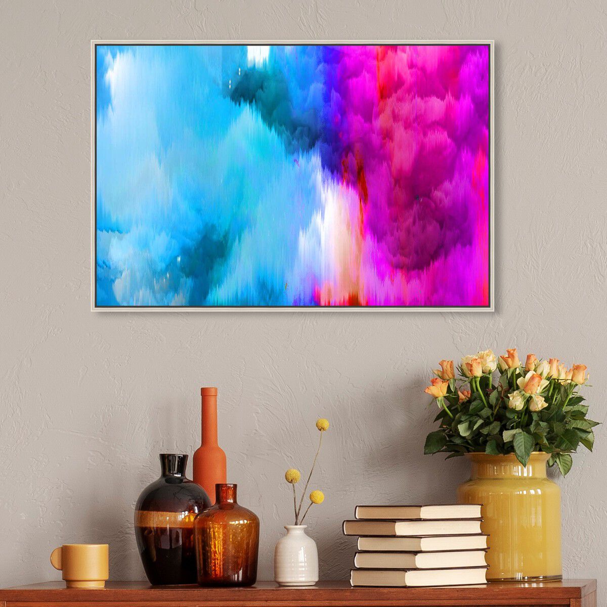 54x36/Framed Canvas/CFL