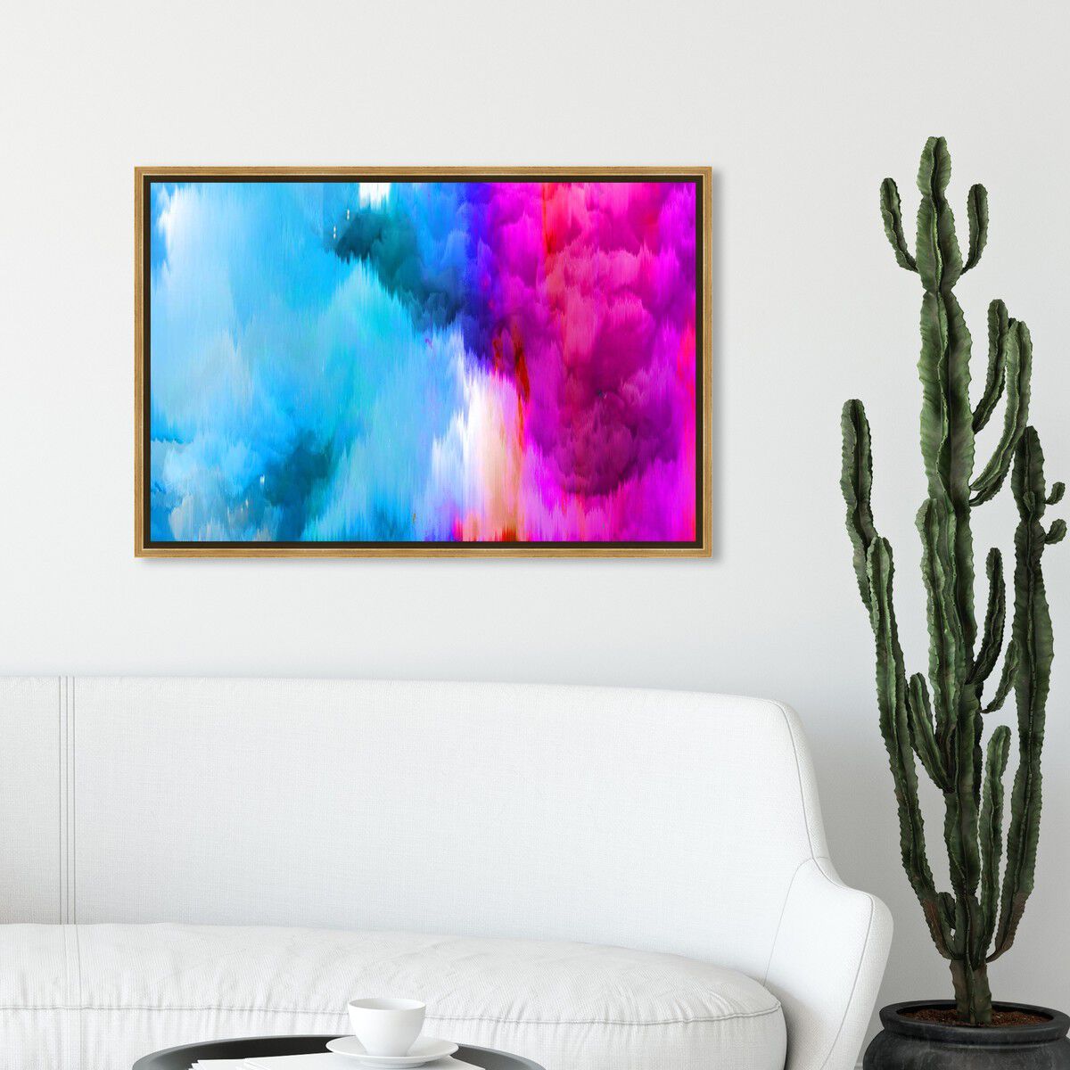 54x36/Framed Canvas/PSGLD