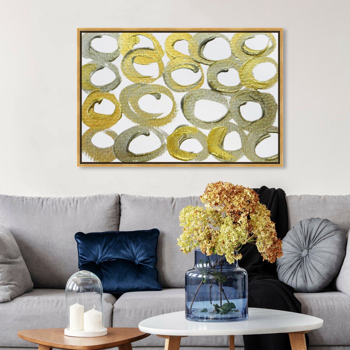 54x36/Framed Canvas/PSGLD