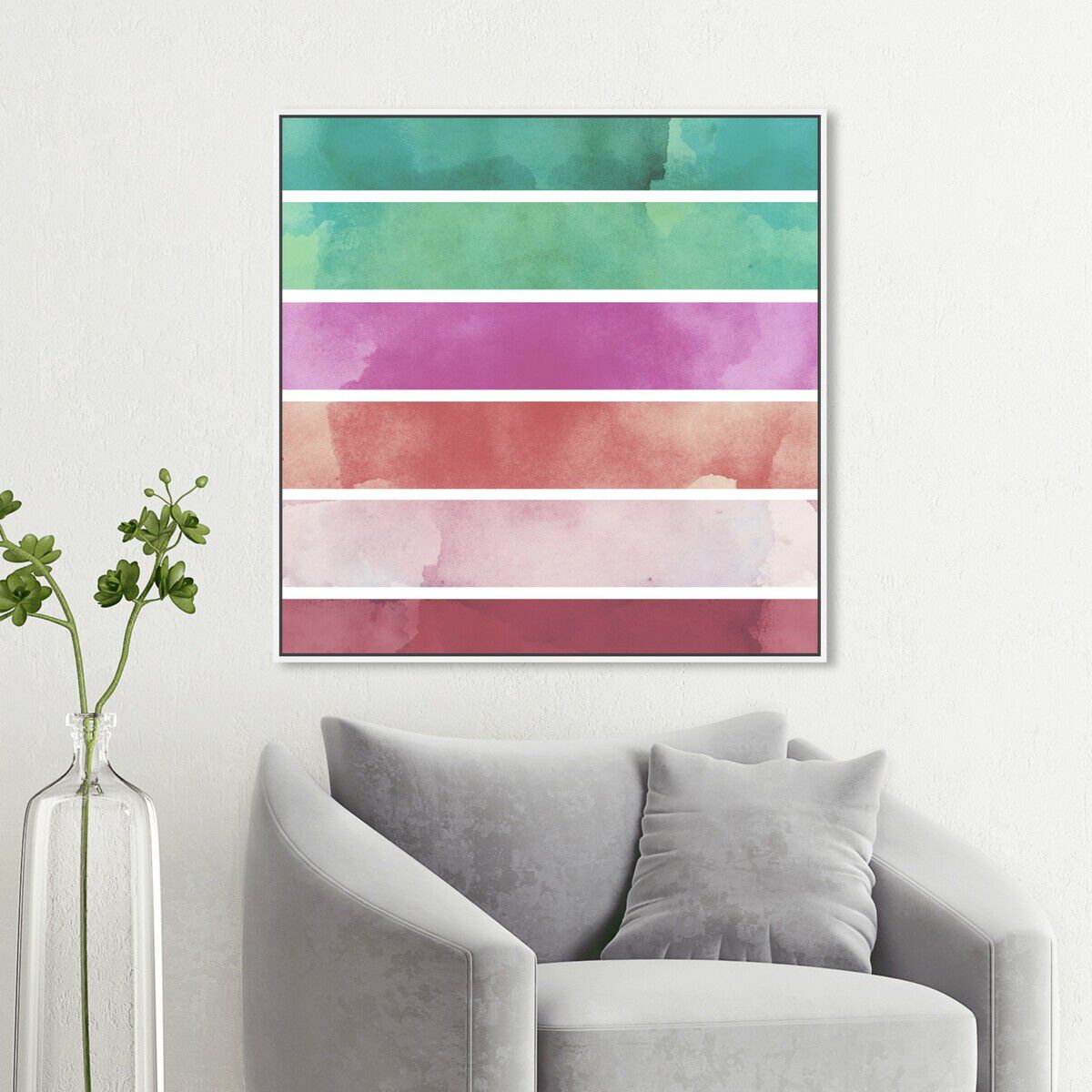 40x40/Framed Canvas/WFL