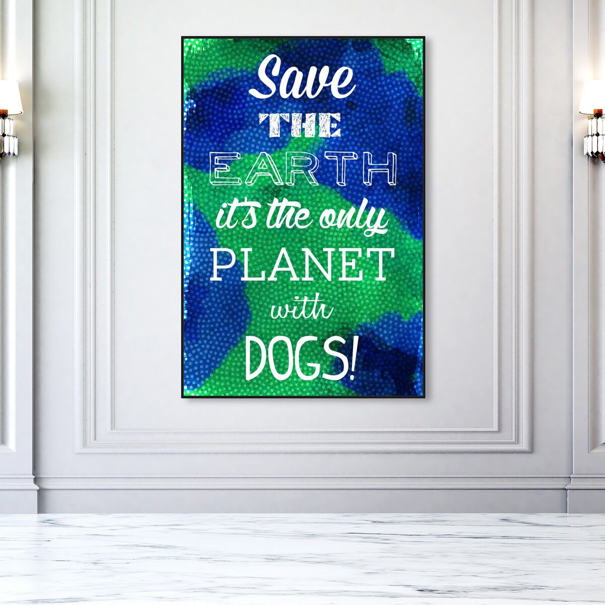 36x54/Framed Canvas/BFL