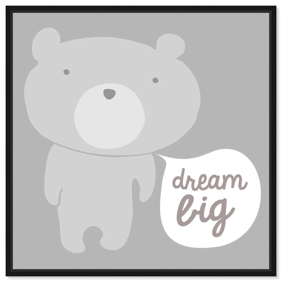 Dream Big Teddy Grey
