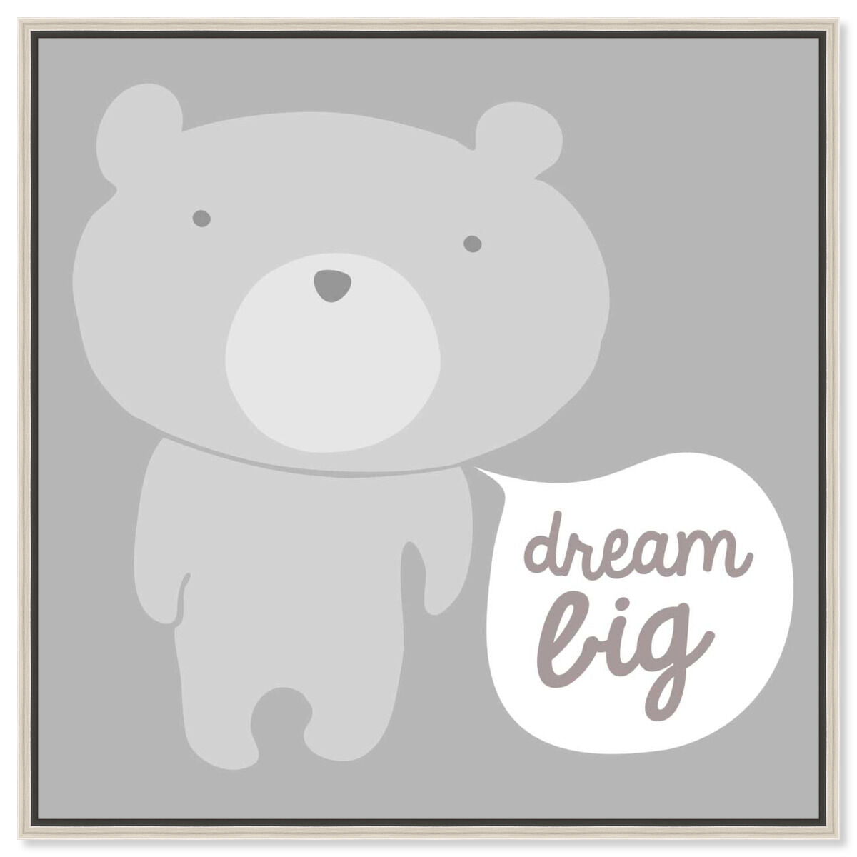 Dream Big Teddy Grey