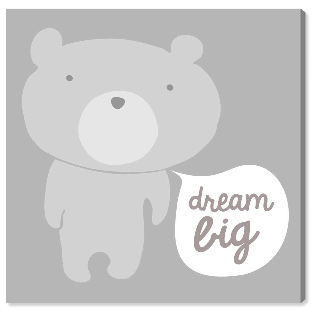 Dream Big Teddy Grey