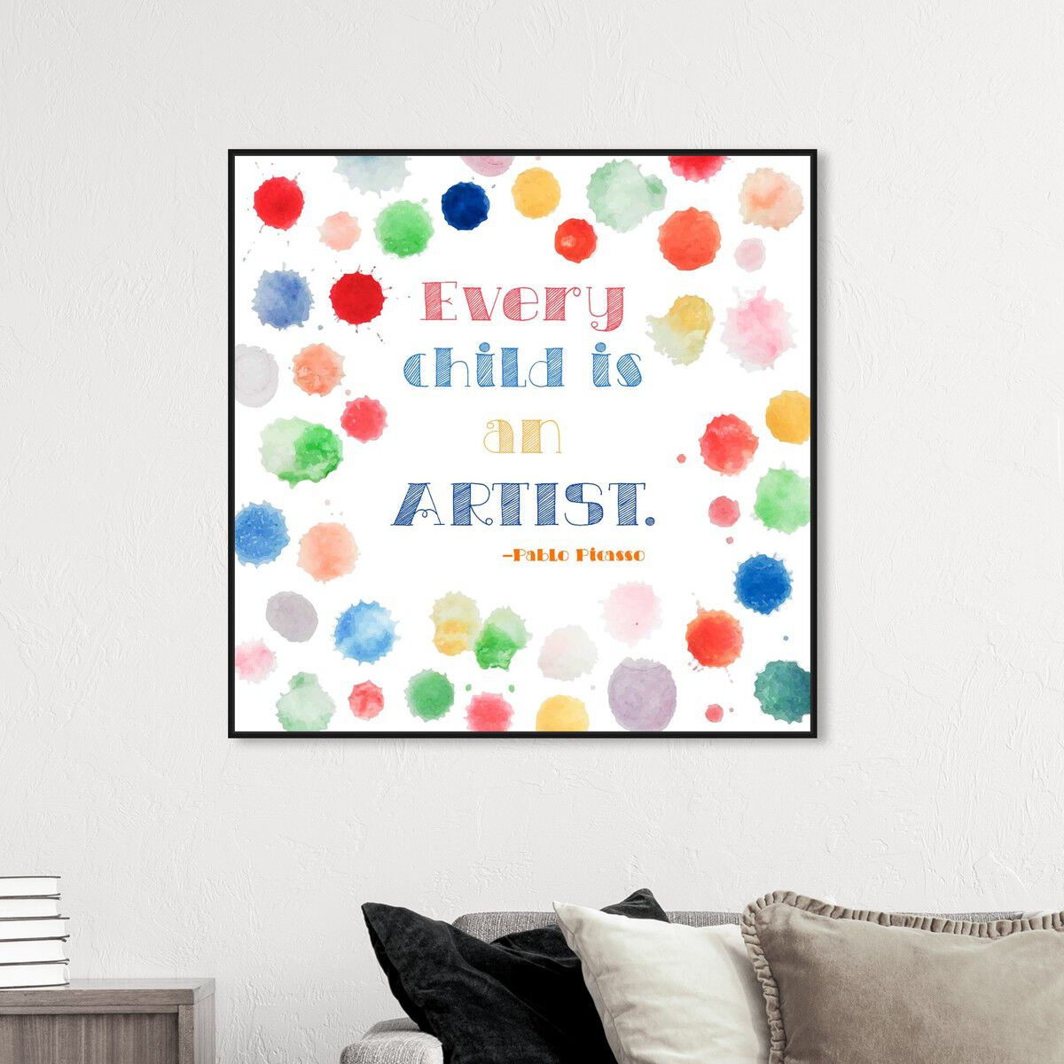 40x40/Framed Canvas/BFL