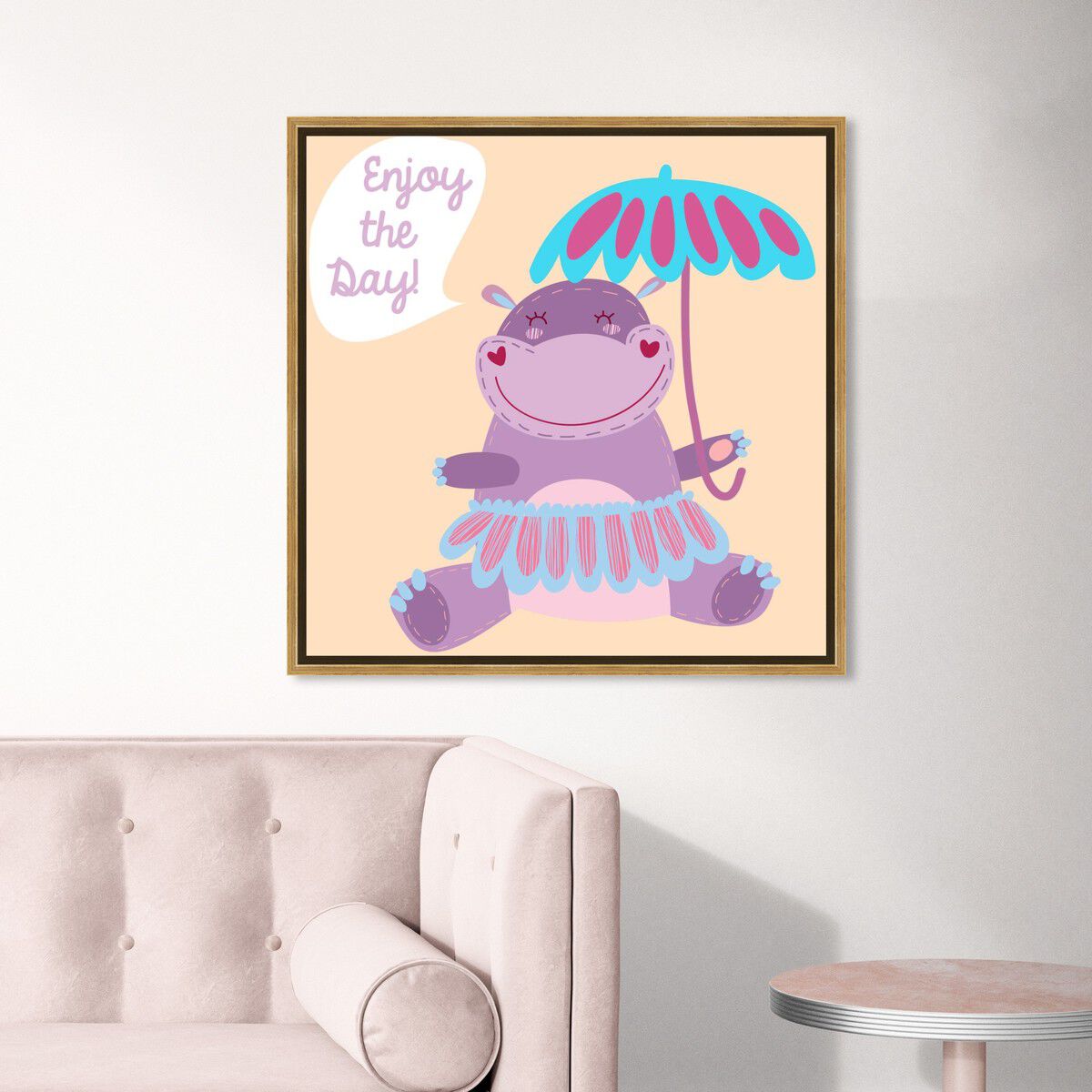 40x40/Framed Canvas/PSGLD