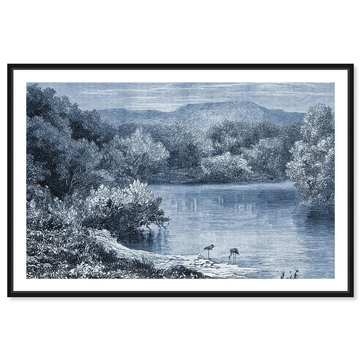 54x36/Framed Canvas/BFL