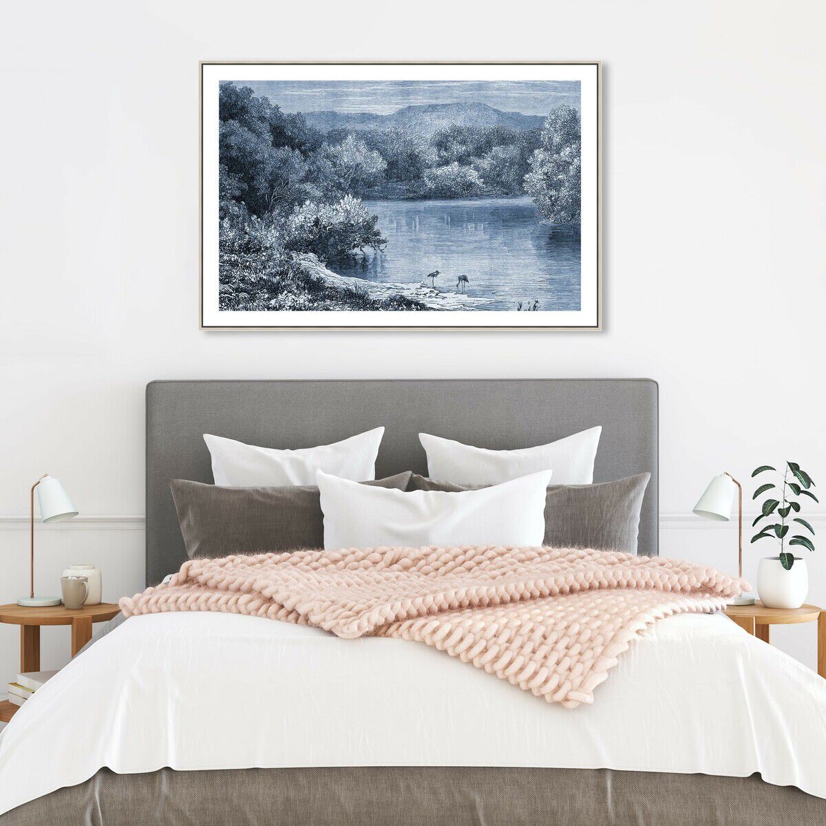 54x36/Framed Canvas/CFL