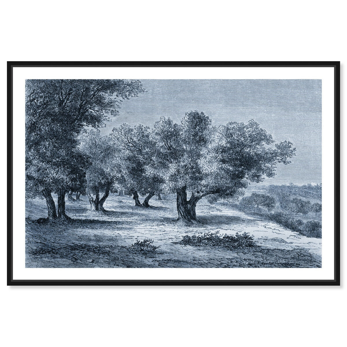 54x36/Framed Canvas/BFL