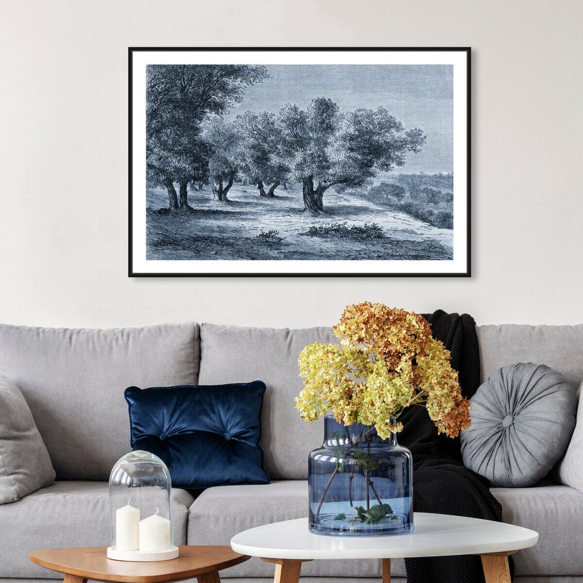 54x36/Framed Canvas/BFL